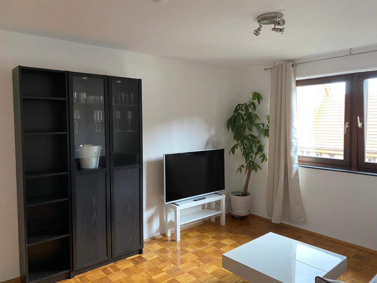 Ferienwohnung Am Marktplatz Weinheim Exterior foto